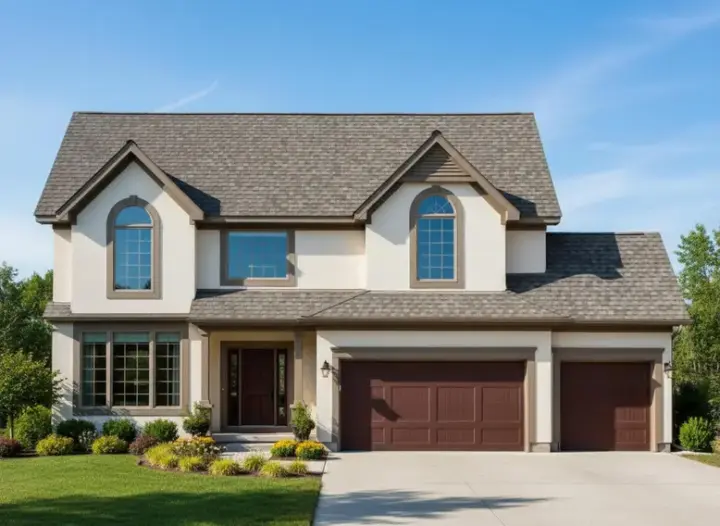 Traditional house plans 21-311 - front exterior, 2,186 sq ft, 4 bed, 2 bath house plans | Monster House Plans