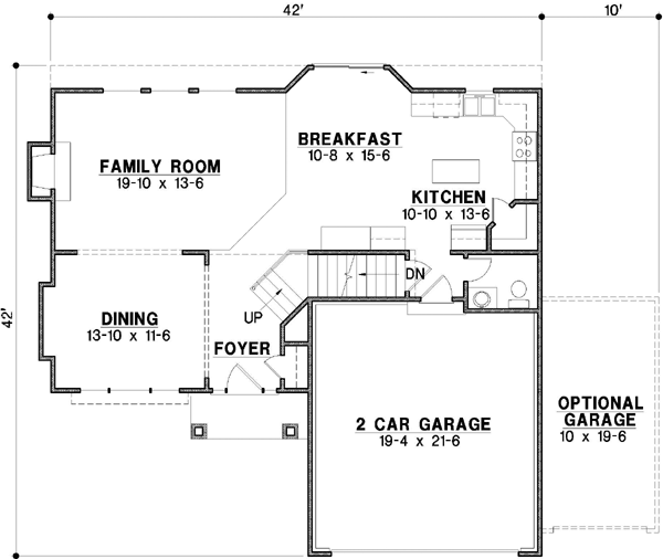 Main Floor Plan: 21-311