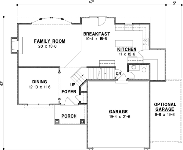 Main Floor Plan: 21-312