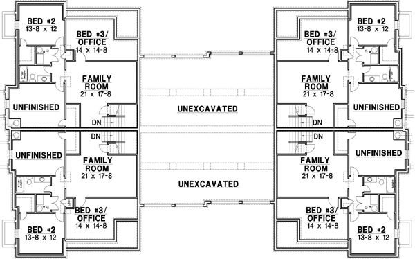 Lower Floor Plan: 21-314
