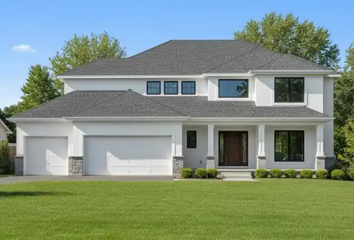 Traditional house plans 21-315 - front exterior, 2,582 sq ft, 4 bed, 3 bath house plans | Monster House Plans