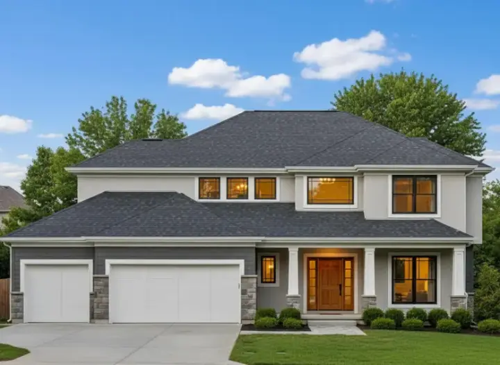 Traditional house plans 21-319 - front exterior, 2,582 sq ft, 4 bed, 3 bath house plans | Monster House Plans