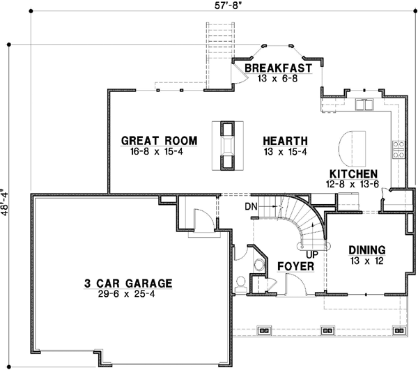 Main Floor Plan: 21-319