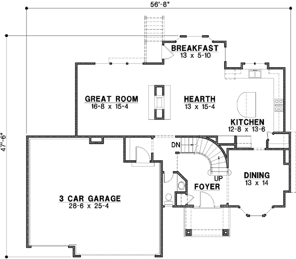 Main Floor Plan: 21-320