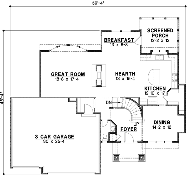 Main Floor Plan: 21-321