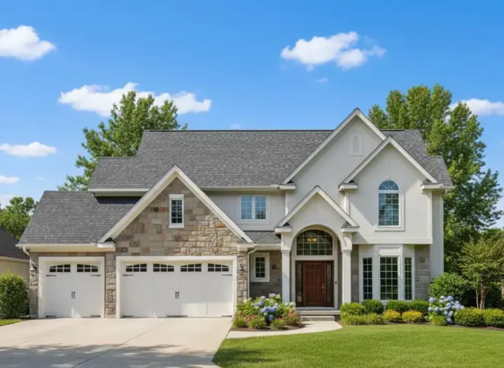 Traditional house plans 21-326 - front exterior, 2,689 sq ft, 4 bed, 3 bath house plans | Monster House Plans