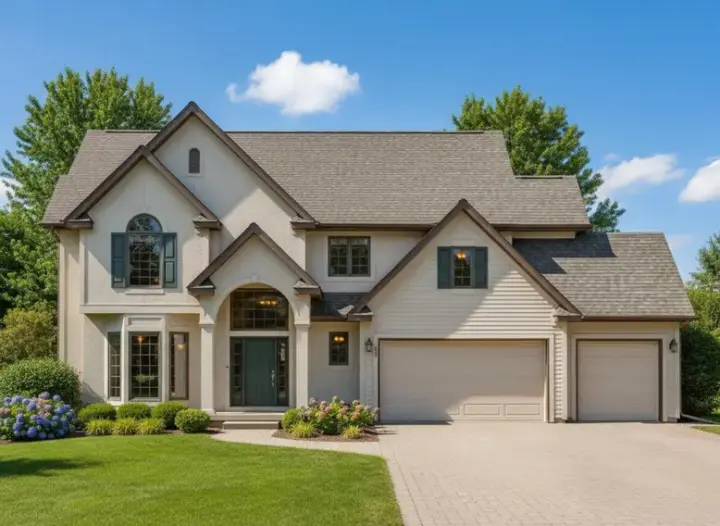 Traditional house plans 21-328 - front exterior, 2,787 sq ft, 4 bed, 3 bath house plans | Monster House Plans