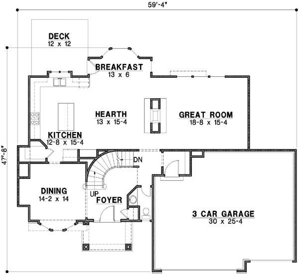 Main Floor Plan: 21-328