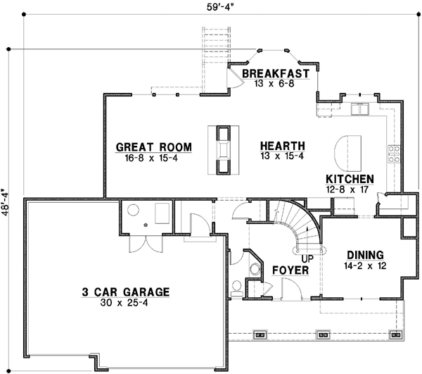 Main Floor Plan: 21-331