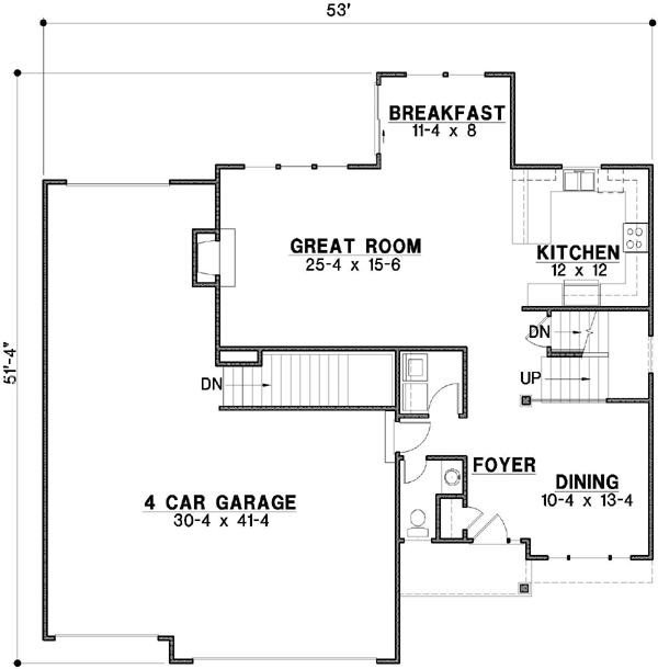 Main Floor Plan: 21-336