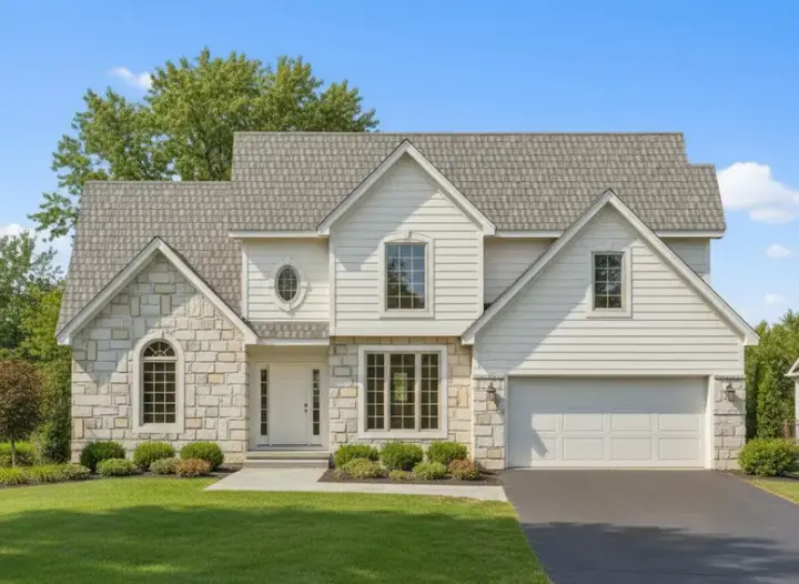 Traditional house plans 21-341 - front exterior, 2,398 sq ft, 4 bed, 3 bath house plans | Monster House Plans
