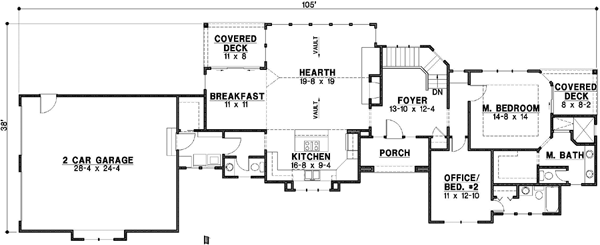 Main Floor Plan: 21-343