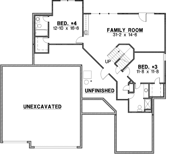 Lower Floor Plan: 21-344