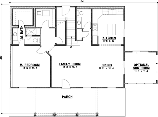 Main Floor Plan: 21-347