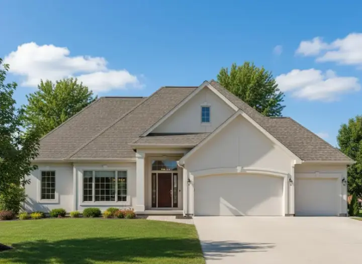 Traditional house plans 21-348 - front exterior, 2,710 sq ft, 4 bed, 3 bath house plans | Monster House Plans