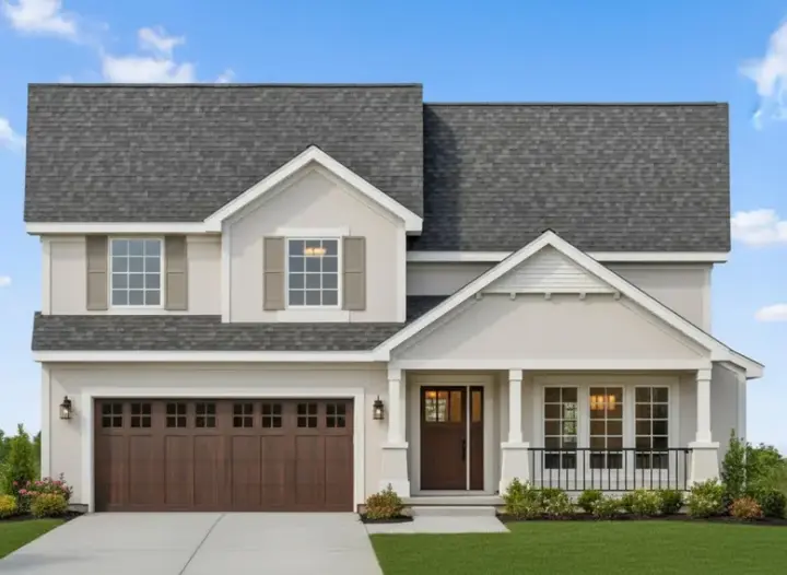Traditional house plans 21-350 - front exterior, 1,561 sq ft, 3 bed, 2 bath house plans | Monster House Plans