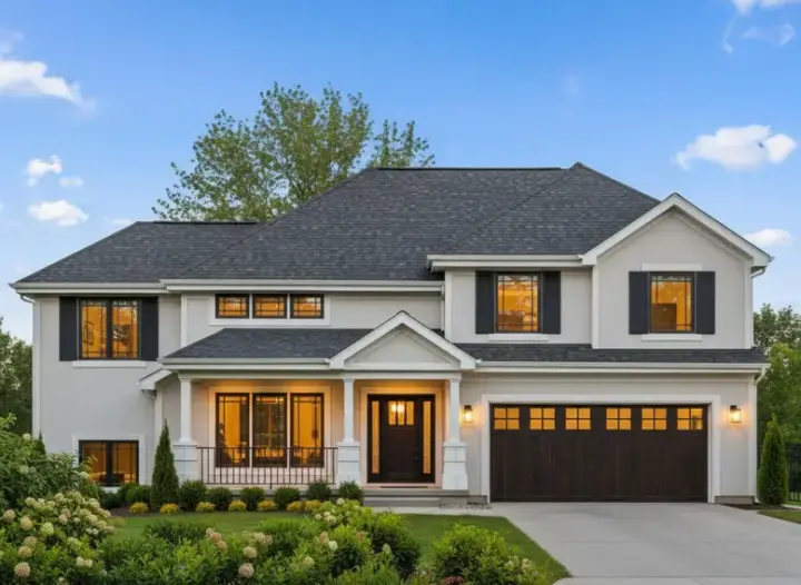 Traditional house plans 21-351 - front exterior, 1,579 sq ft, 3 bed, 2 bath house plans | Monster House Plans