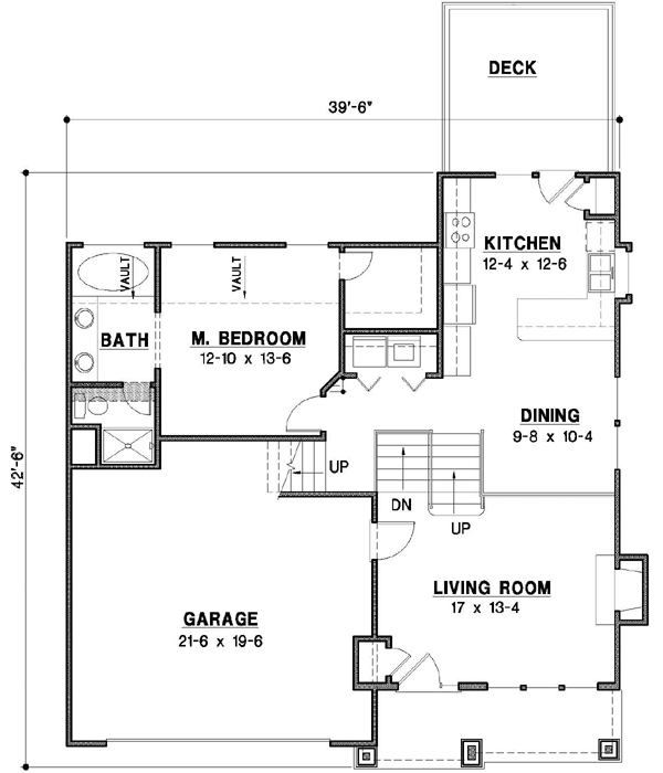 Main Floor Plan: 21-352