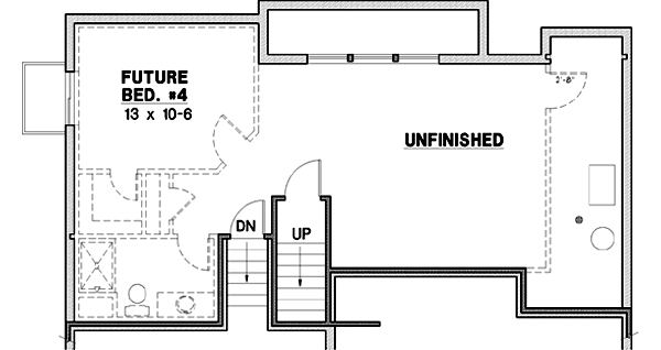 Lower Floor Plan: 21-353