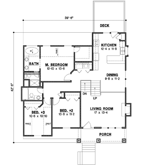 Main Floor Plan: 21-354