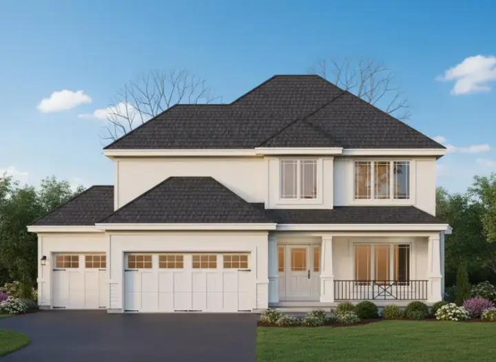 Traditional house plans 21-360 - front exterior, 1,905 sq ft, 4 bed, 2 bath house plans | Monster House Plans