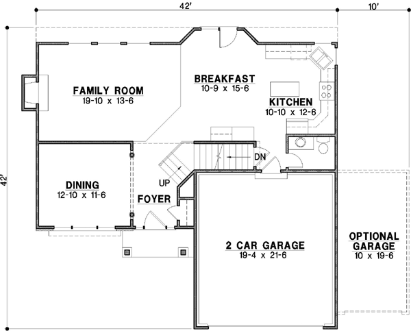 Main Floor Plan: 21-365