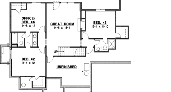 Lower Floor Plan: 21-367