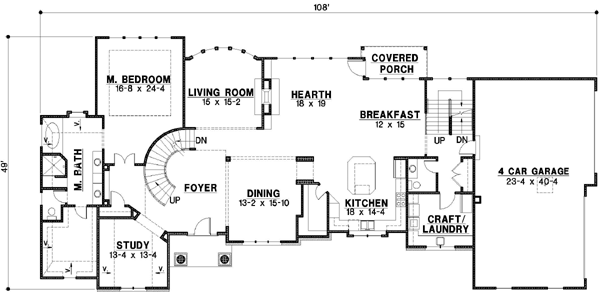 Main Floor Plan: 21-369