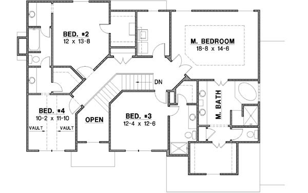 Upper/Second Floor Plan: 21-377