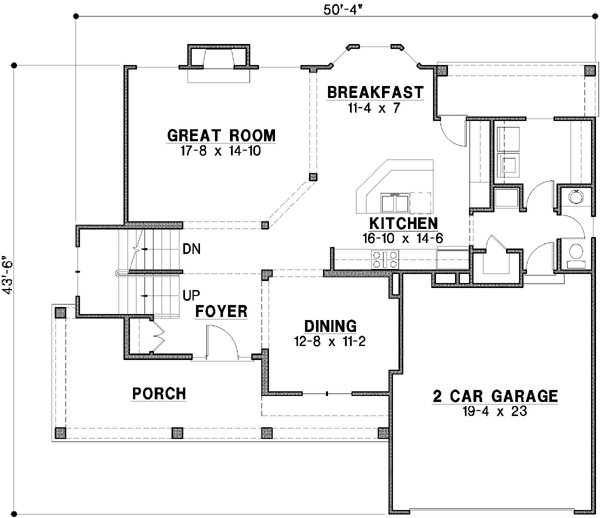 Main Floor Plan: 21-385