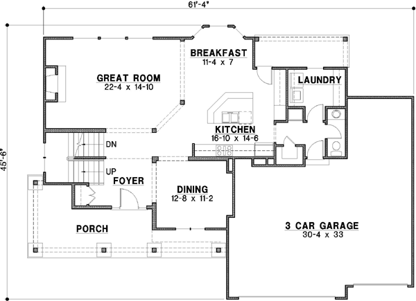 Main Floor Plan: 21-387