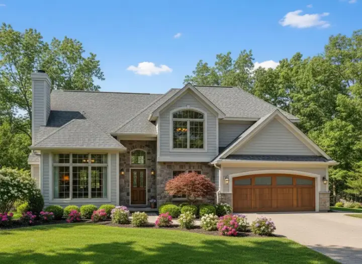 Traditional house plans 21-389 - front exterior, 2,779 sq ft, 4 bed, 3 bath house plans | Monster House Plans