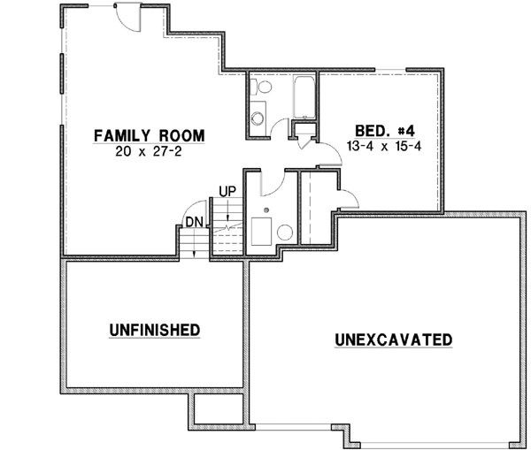 Lower Floor Plan: 21-389