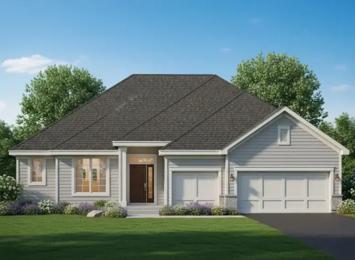 Traditional house plans 21-390 - front exterior, 2,777 sq ft, 4 bed, 3 bath house plans | Monster House Plans