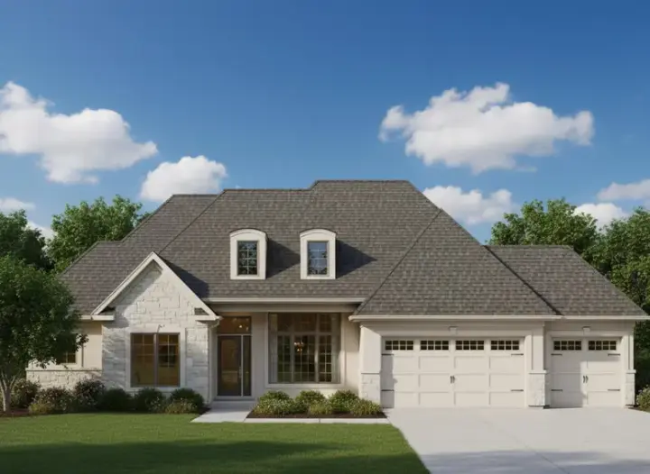 Traditional house plans 21-397 - front exterior, 3,420 sq ft, 4 bed, 3 bath house plans | Monster House Plans