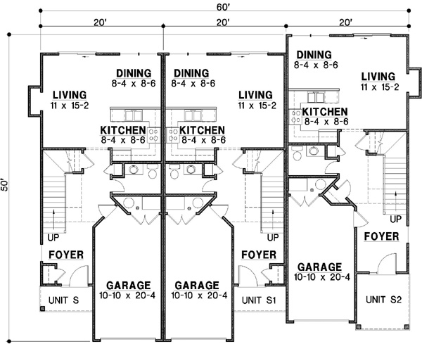 Main Floor Plan: 21-402