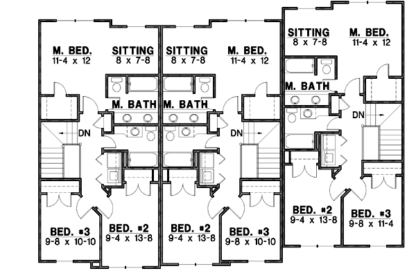 Upper/Second Floor Plan:21-402