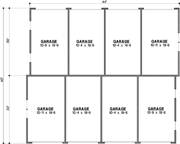 Main Floor Plan: 21-407