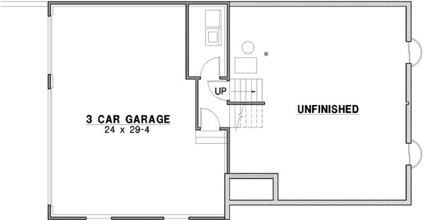Lower Floor Plan: 21-411