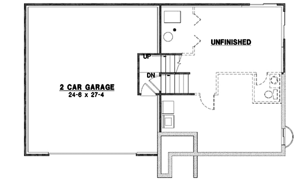 Lower Floor Plan: 21-412