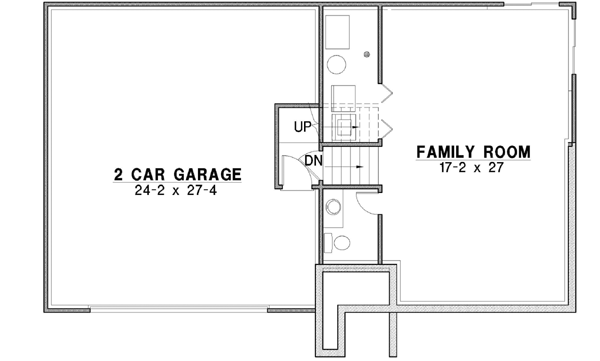 Lower Floor Plan: 21-413