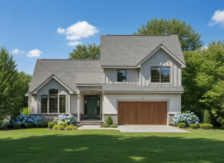 Traditional house plans 21-416 - front exterior, 1,593 sq ft, 3 bed, 2 bath house plans | Monster House Plans