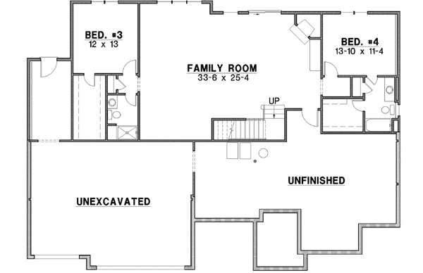 Lower Floor Plan: 21-417
