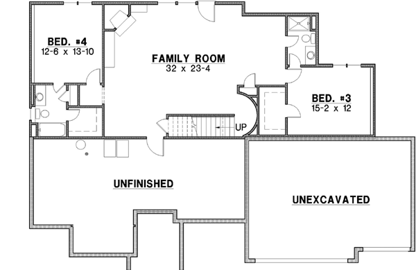 Lower Floor Plan: 21-419