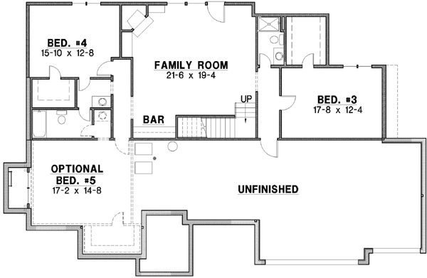 Lower Floor Plan: 21-420