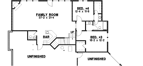 Lower Floor Plan: 21-422