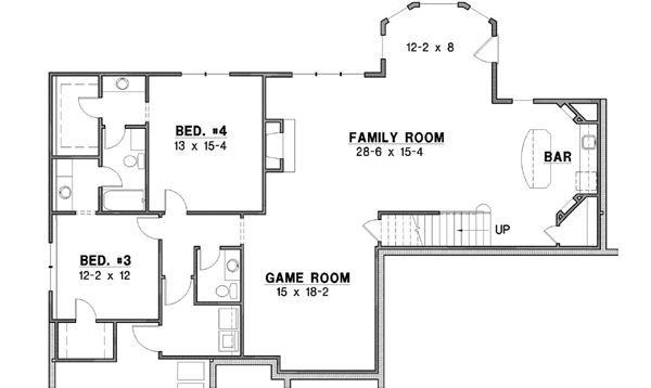 Lower Floor Plan: 21-423