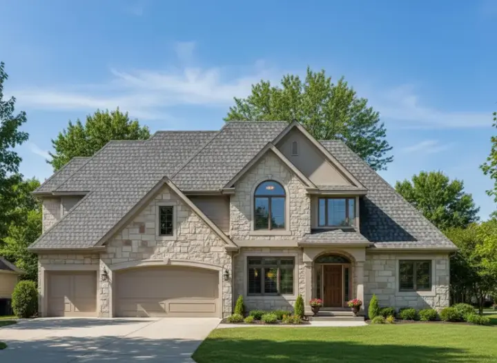 Traditional house plans 21-427 - front exterior, 2,920 sq ft, 4 bed, 3 bath house plans | Monster House Plans