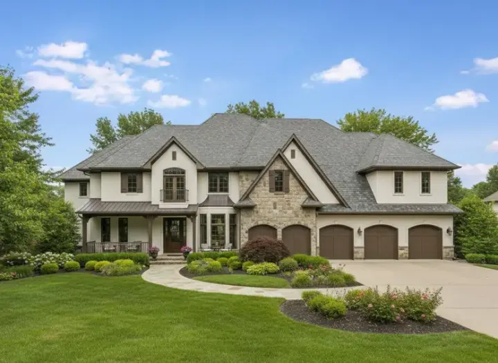 Traditional house plans 21-430 - front exterior, 4,954 sq ft, 4 bed, 4 bath house plans | Monster House Plans