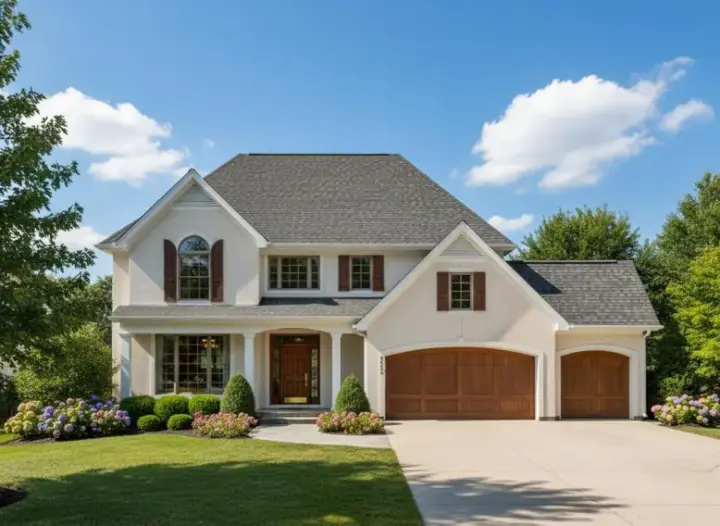 Traditional house plans 21-434 - front exterior, 2,733 sq ft, 4 bed, 3 bath house plans | Monster House Plans